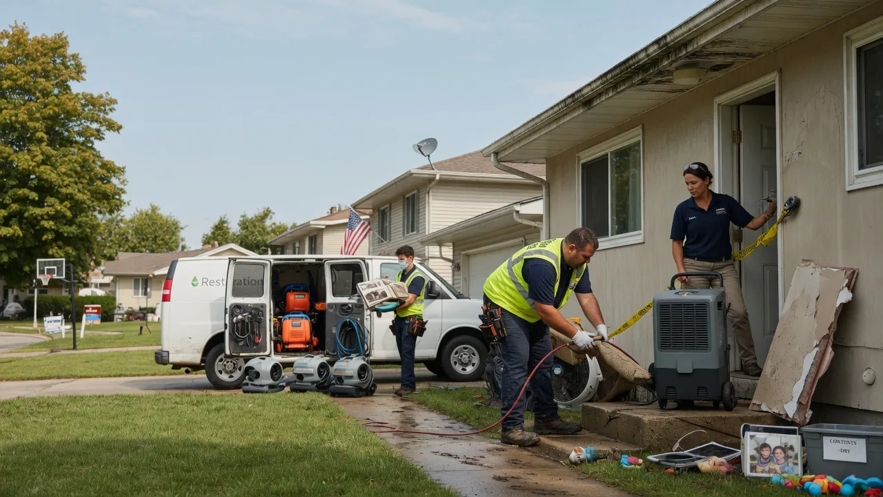 Water Damage Restoration in North Carolina near me